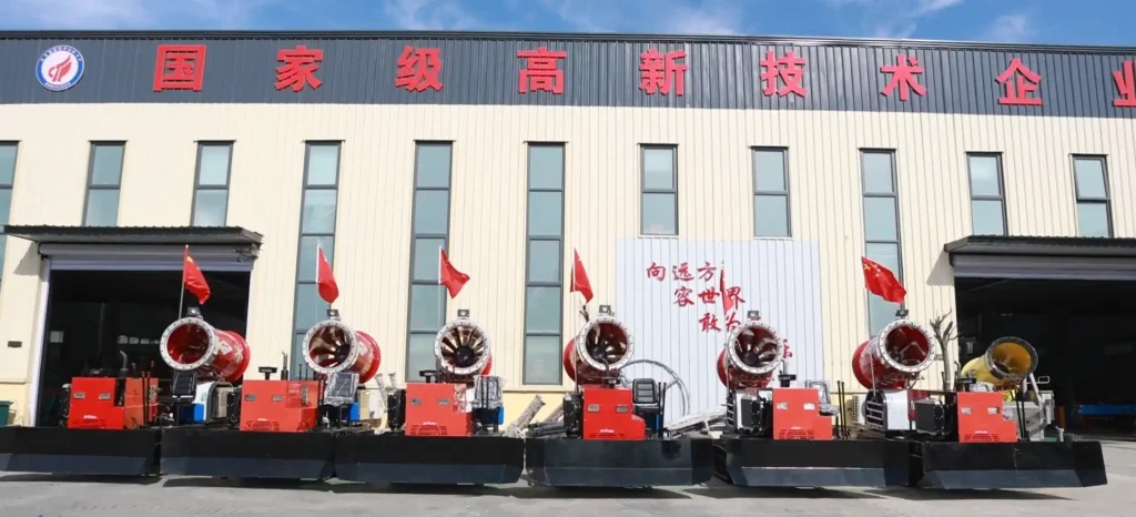 4-in-1 Self-Propelled Fuel-Powered Snow Making Machine