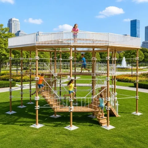 aerial adventure park equipment 7