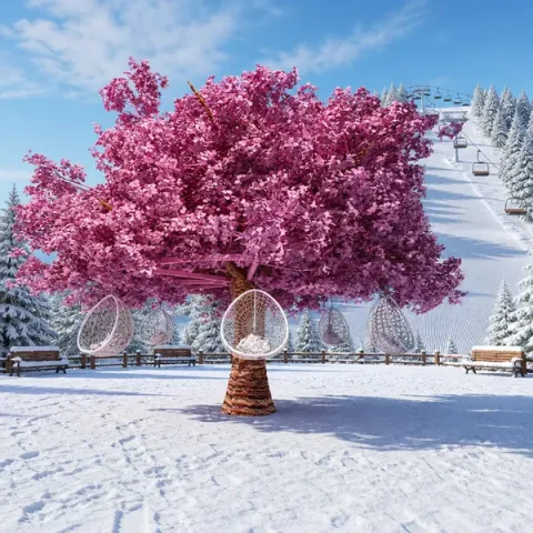 all season cherry blossom wishing tree 2