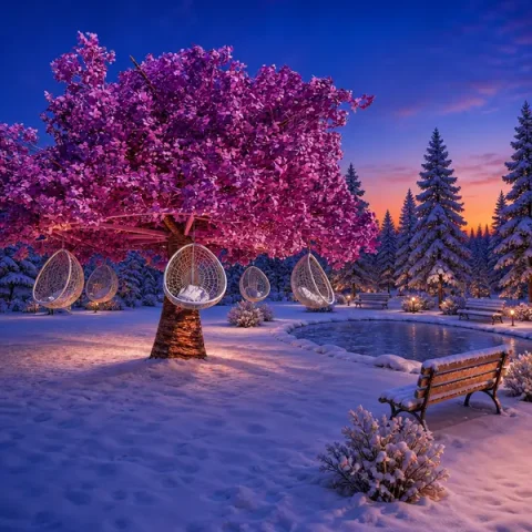 all season cherry blossom wishing tree 3