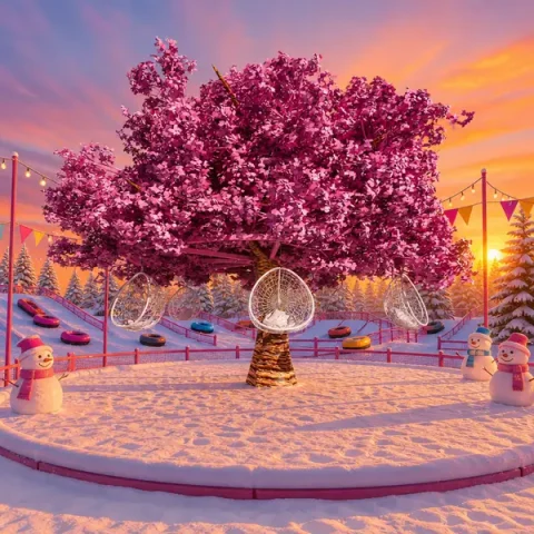 all season cherry blossom wishing tree