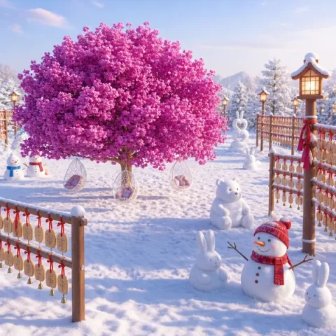 all season cherry blossom wishing tree 7