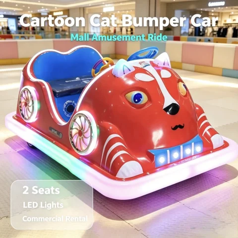 cartoon garfield electric bumper car 10