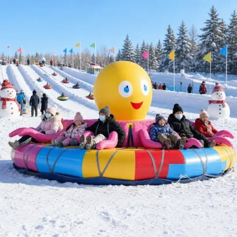 12-Person Inflatable Octopus