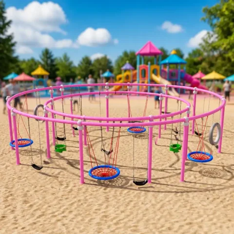 Double-ring swing