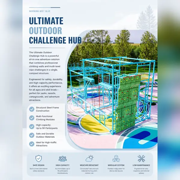 multi level climbing castle11