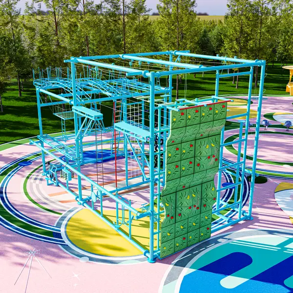 multi level climbing castle3