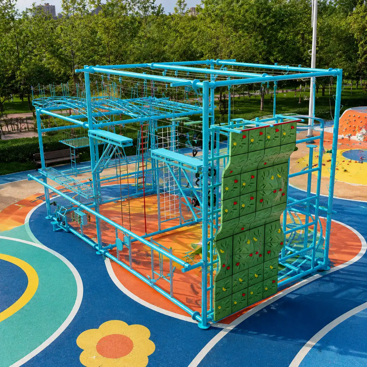 multi level climbing castle7