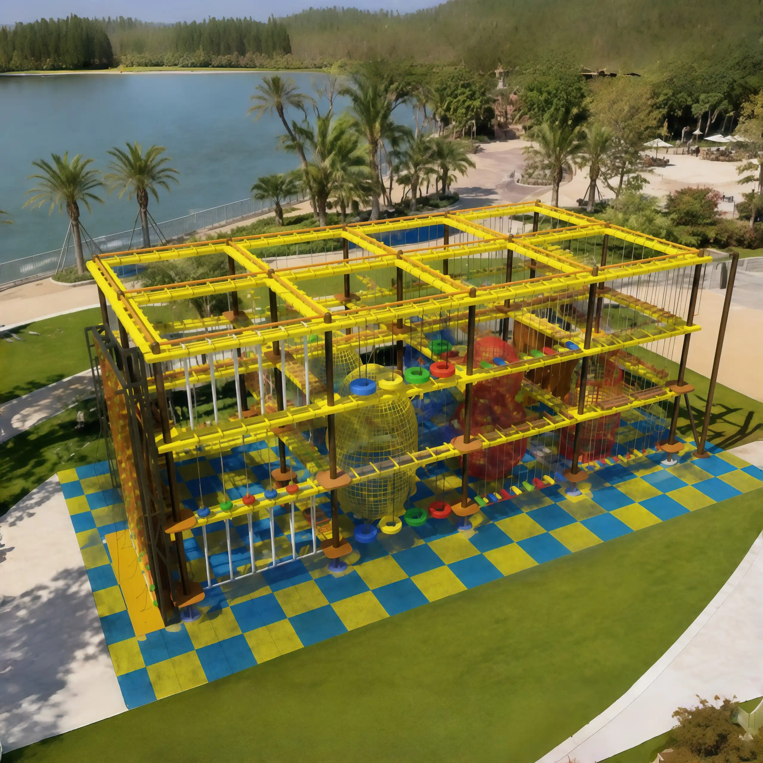 multi level climbing park6