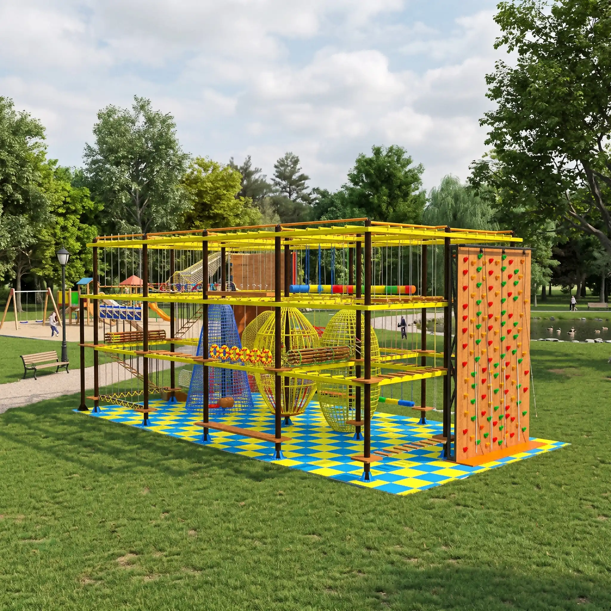 multi level climbing park8