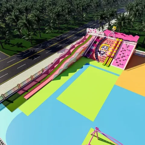 multi track steel slide3