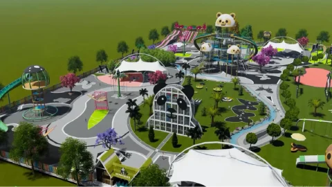 Panda Theme Park
