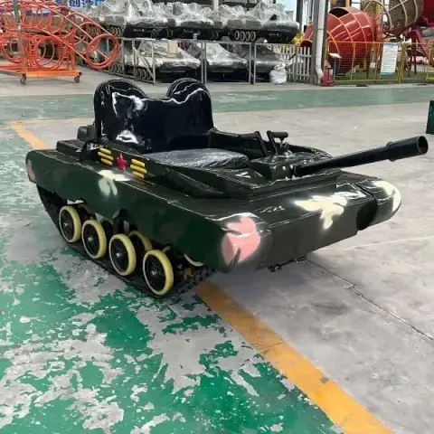 Park snow tracked fuel tank