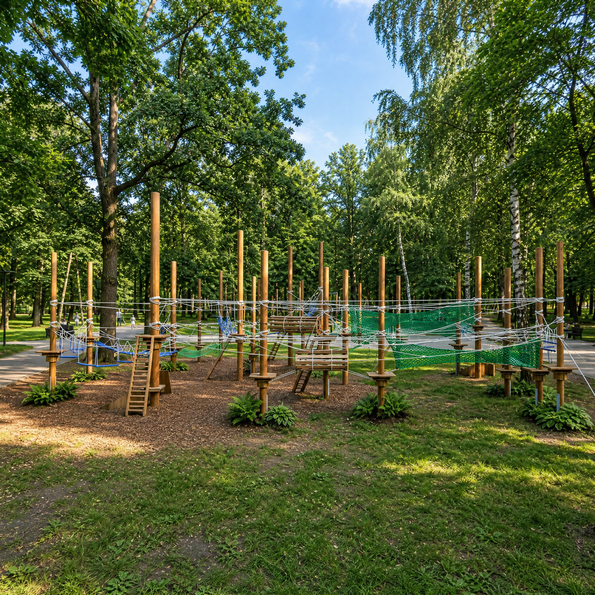 rope bridge playground 1