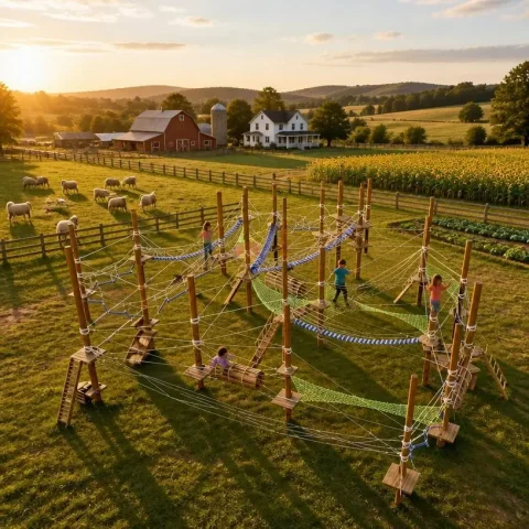rope bridge playground 2