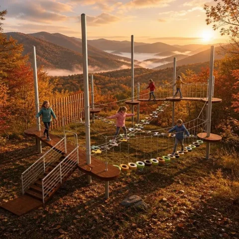 rope bridge playground 2
