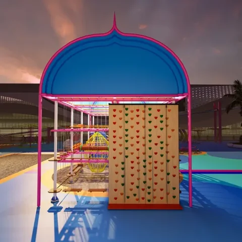 trampoline play maze3