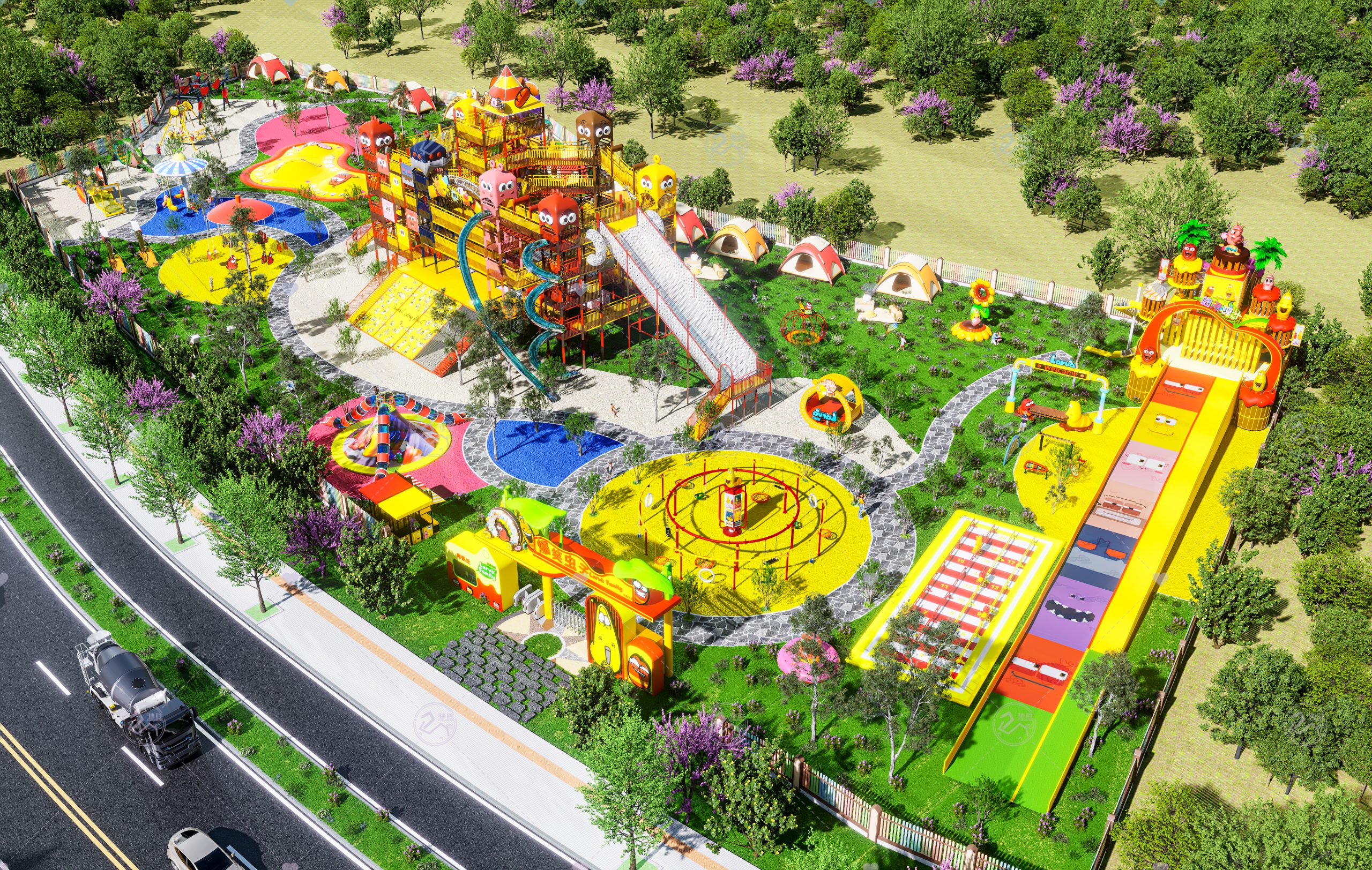 Larva Theme Park