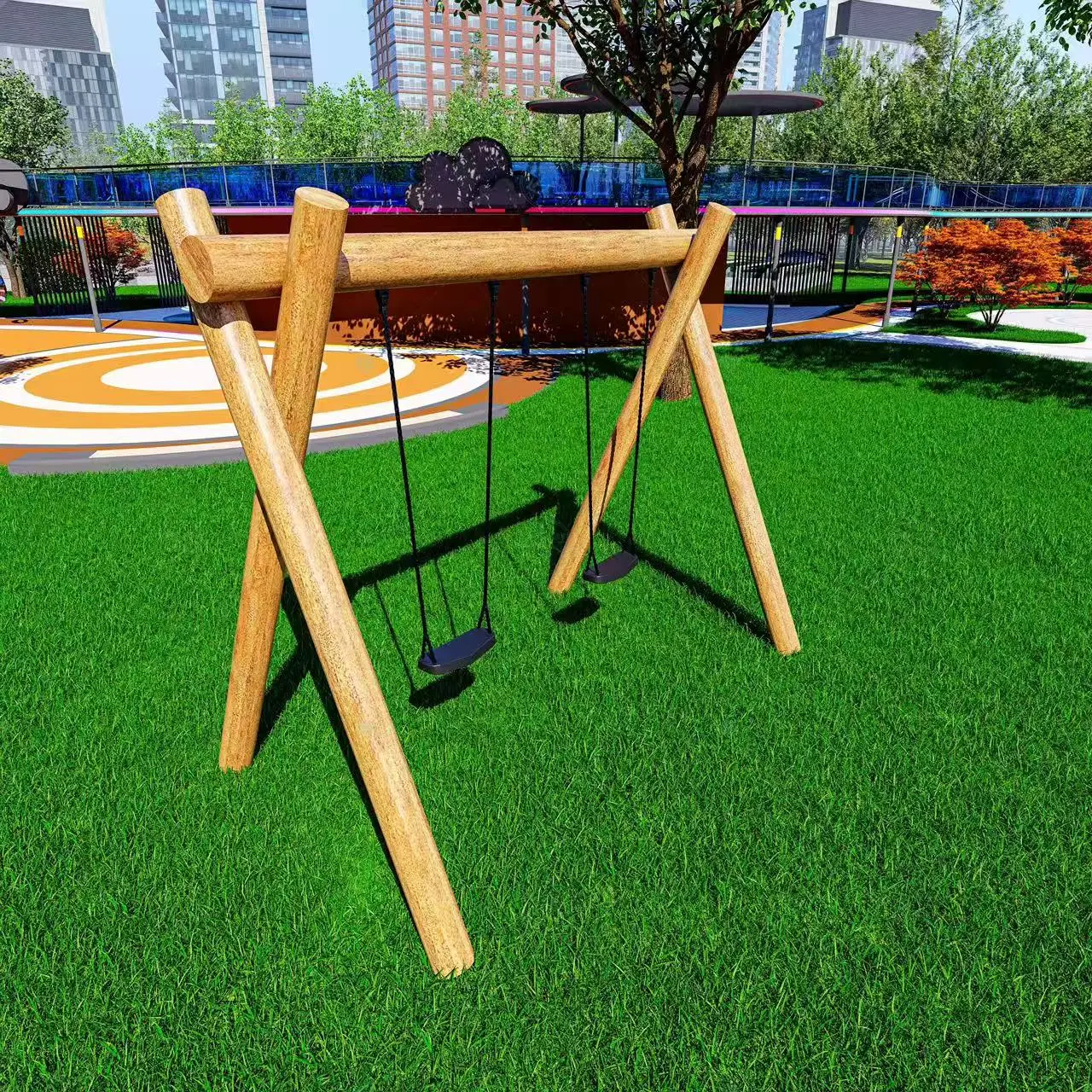 2 seat logswing6