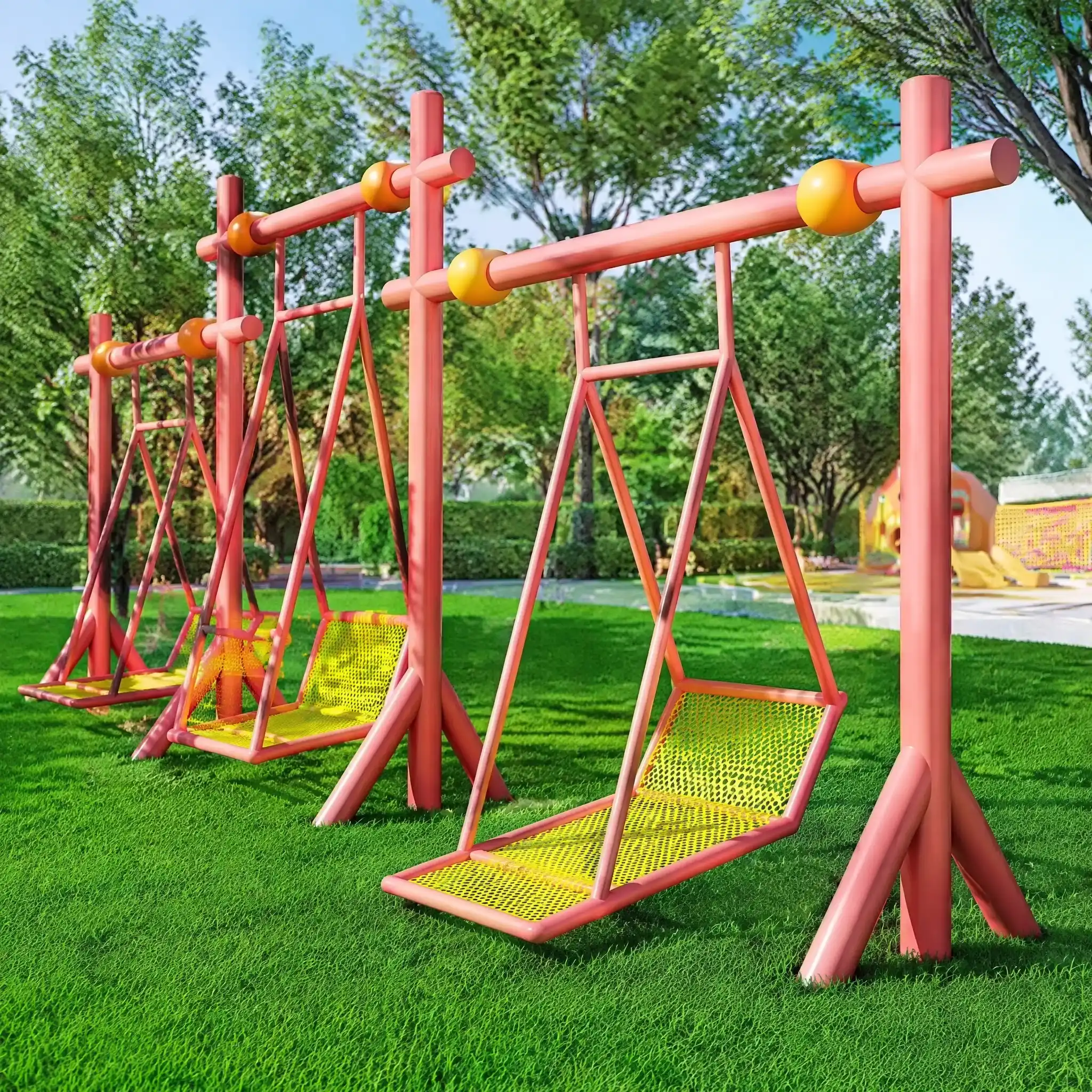 3 person reclining swing1