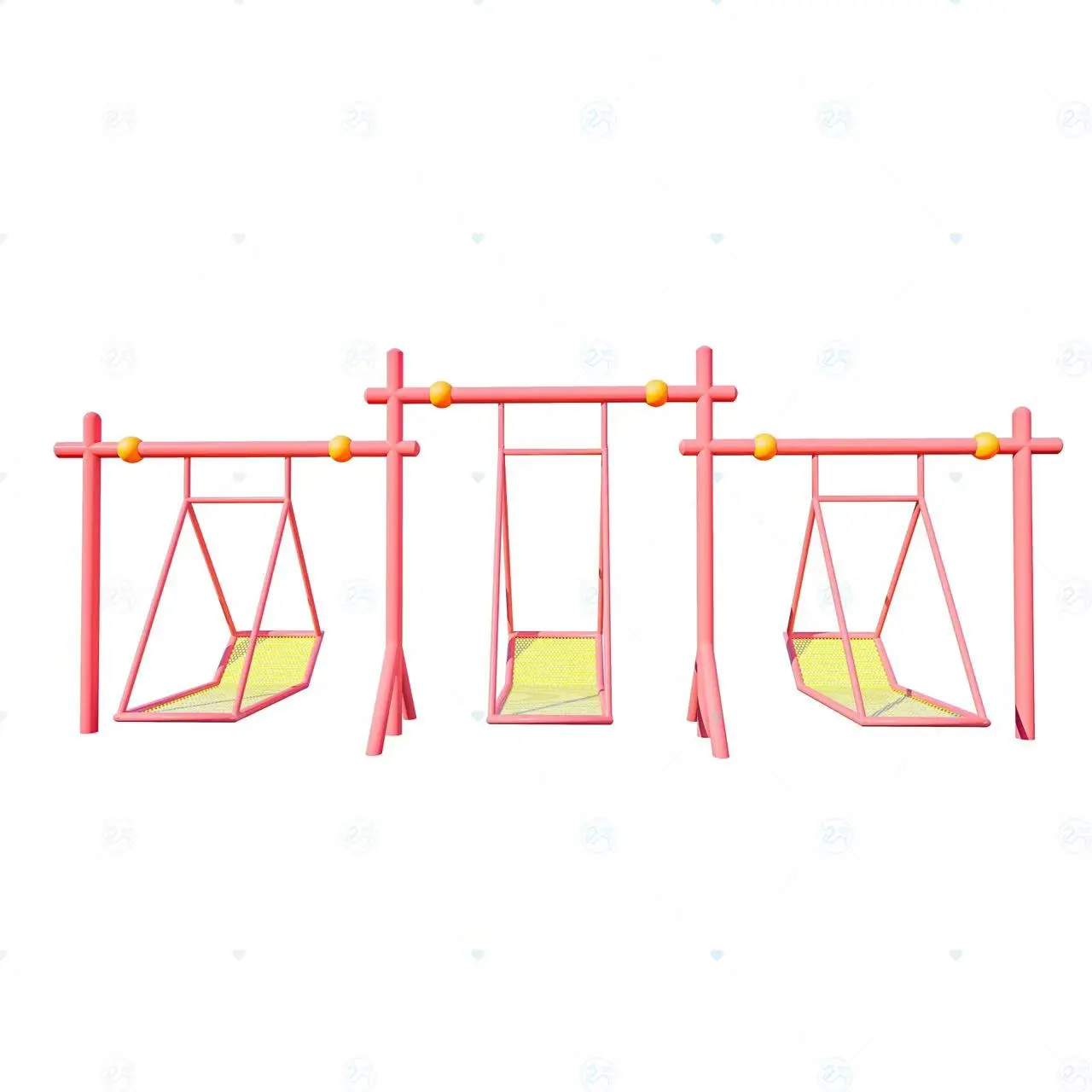 3 person reclining swing8