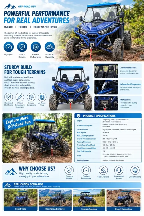 350cc all terrain kart0