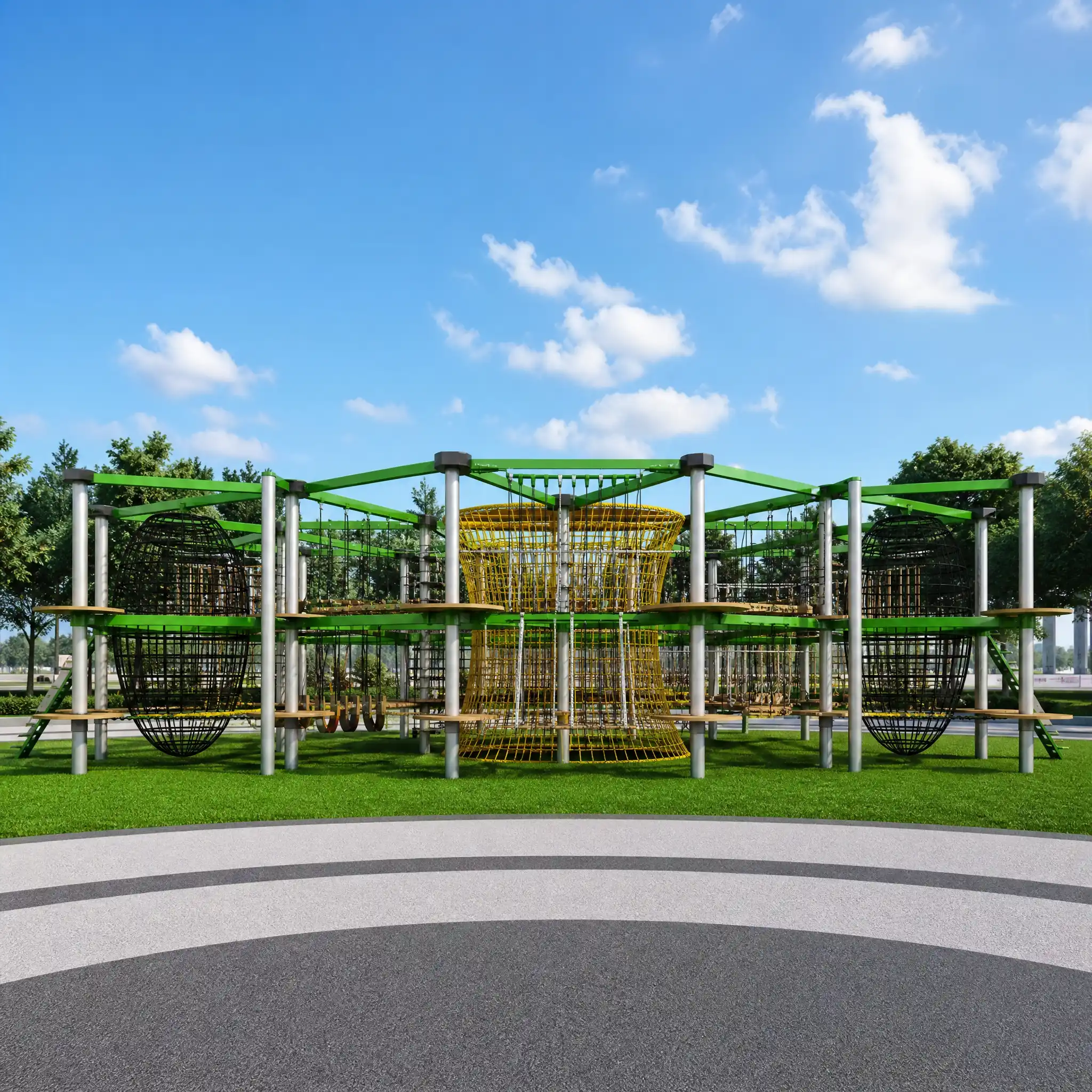 aerial adventure park equipment2