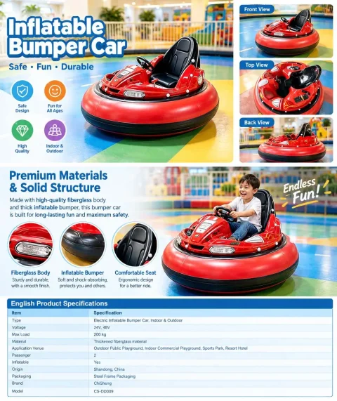 beast chariot air cushion bumper car15