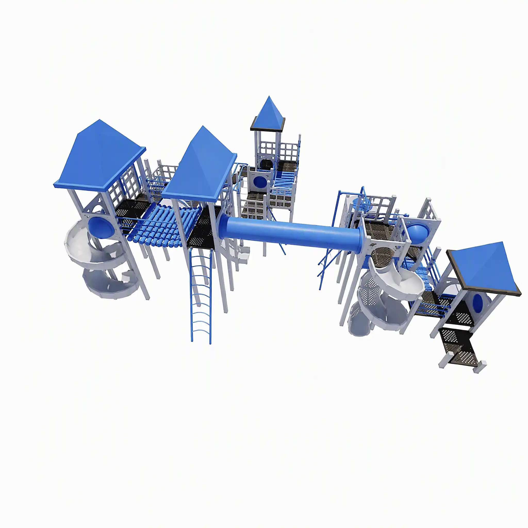 blue and white castle slide11