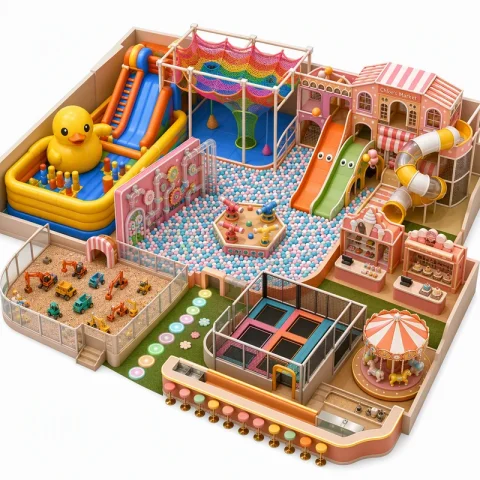 cake candy indoor playground8