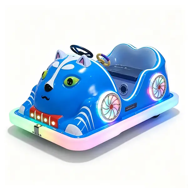 cartoon garfield electric bumper car