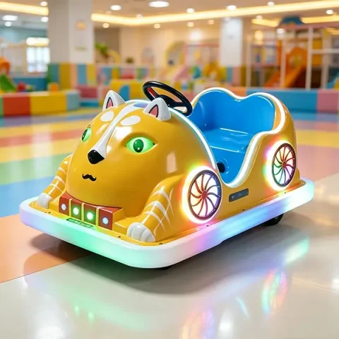 cartoon garfield electric bumper car3