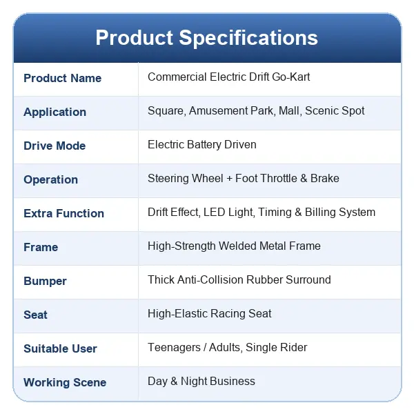 commercial electric drift kart11