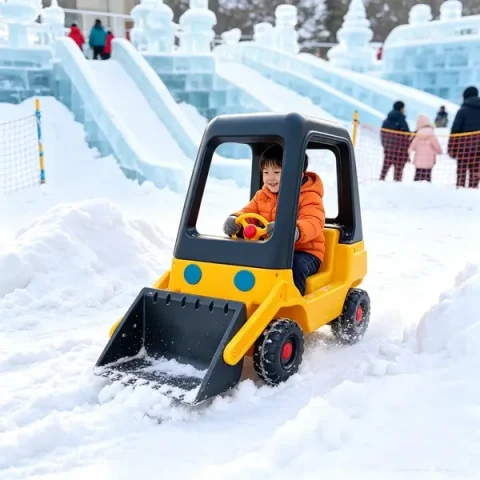 construction machinery pedal ride on vehicle77