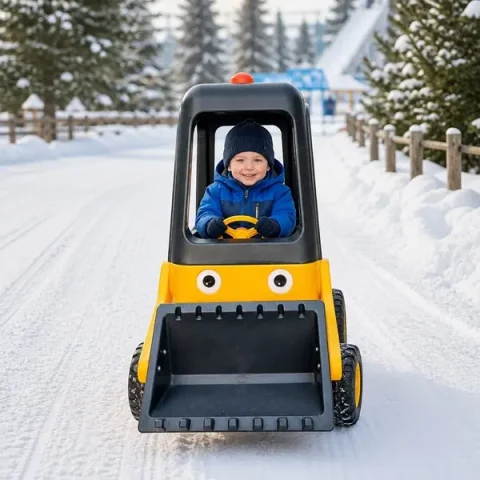 construction machinery pedal ride on vehicle88
