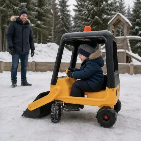 construction machinery pedal ride on vehicle99