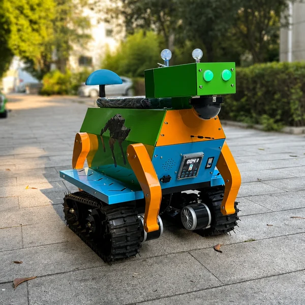 electric tracked robotic dog1