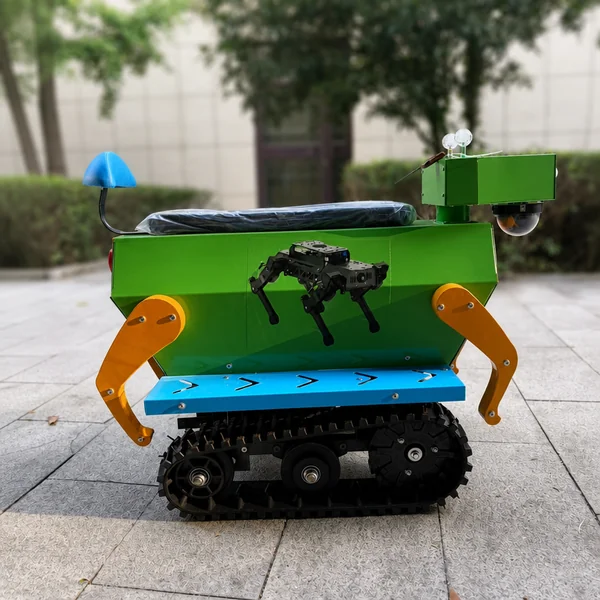 electric tracked robotic dog2