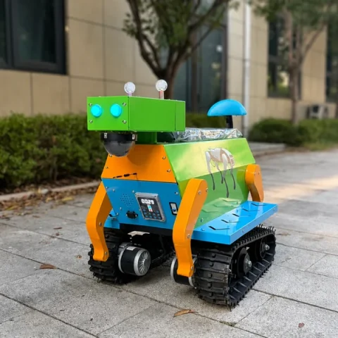 electric tracked robotic dog3