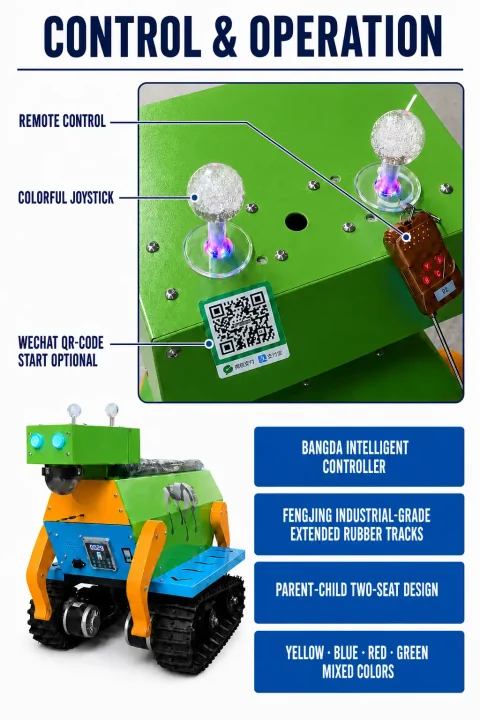 electric tracked robotic dog44