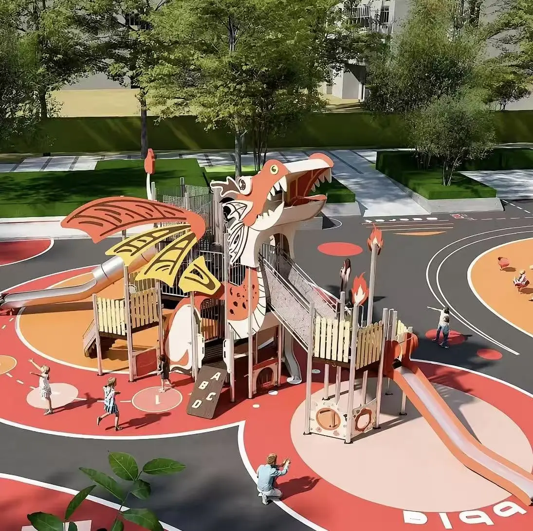 giant dragon adventure play set1