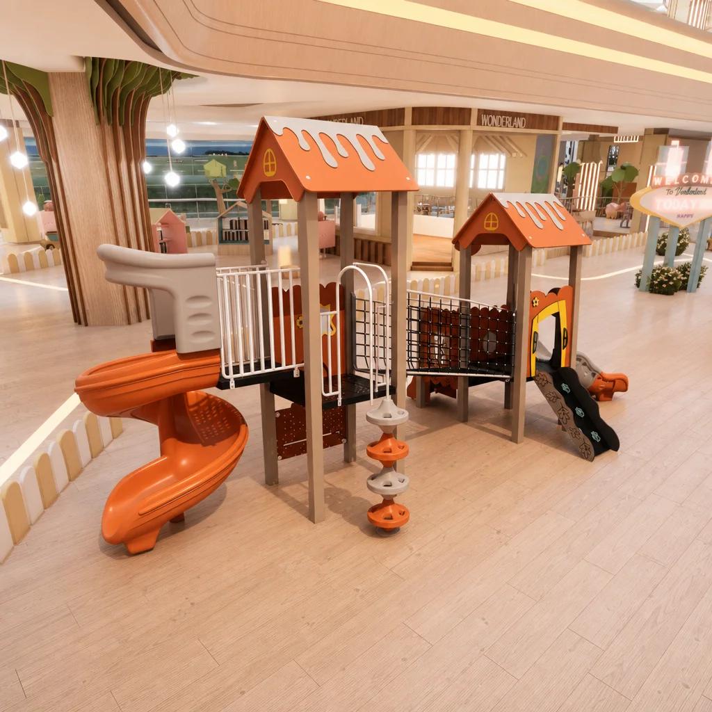 honey cabin pe composite play structure12