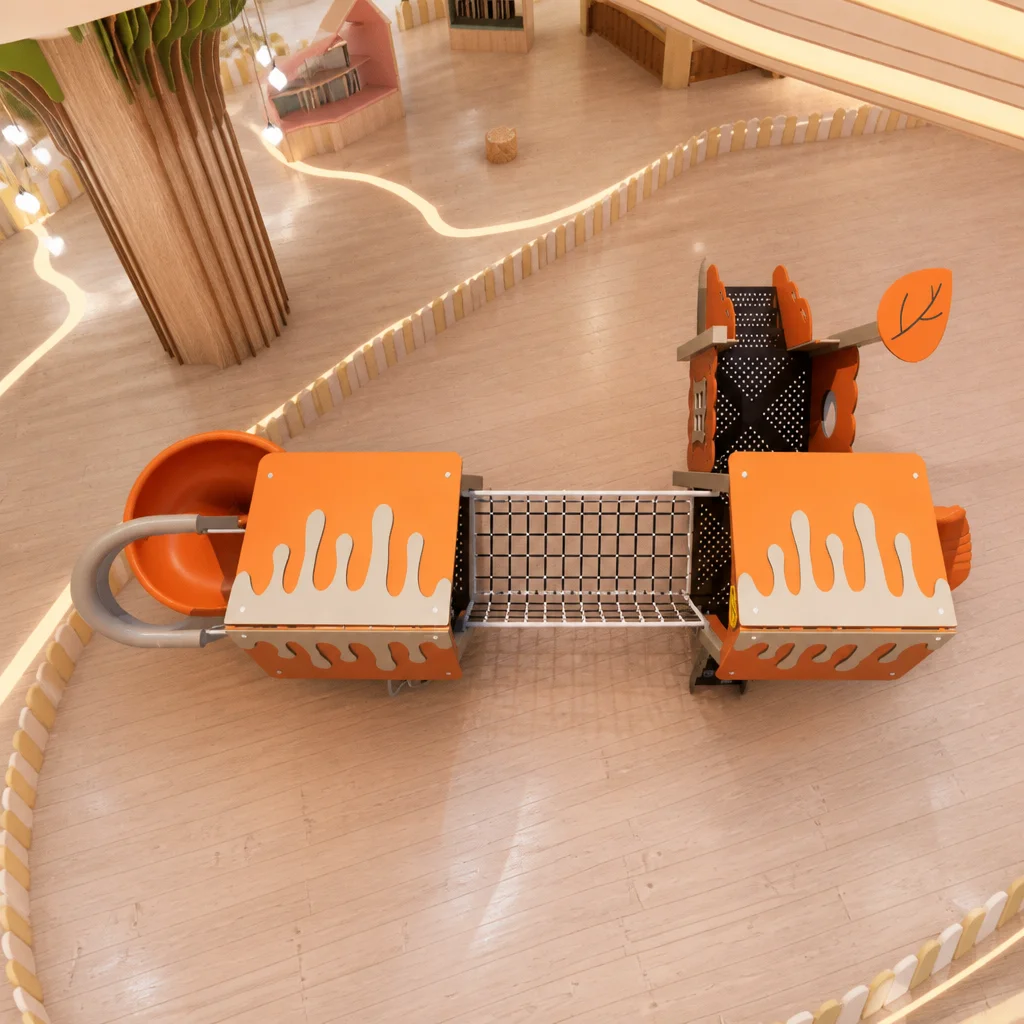 honey cabin pe composite play structure3