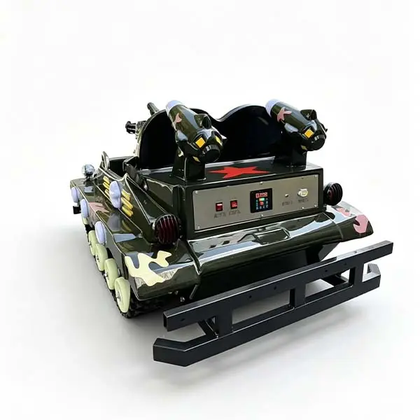 kids electric tracked tank ride on car1