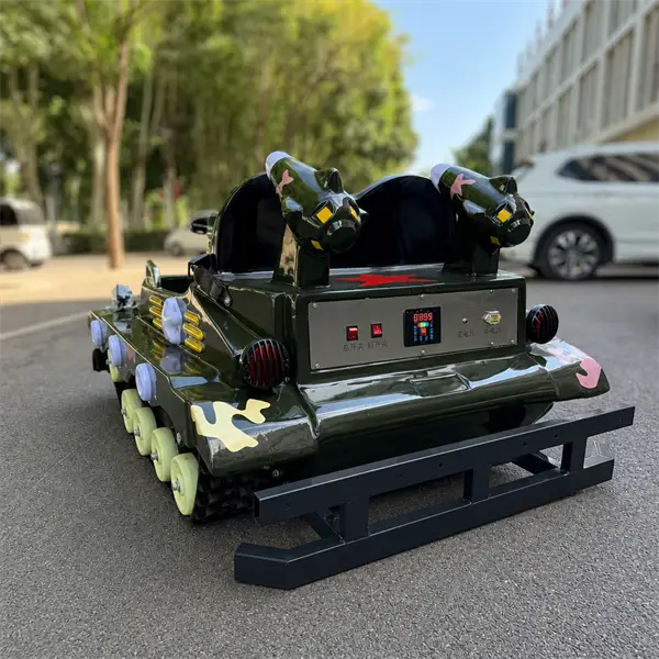 kids electric tracked tank ride on car7