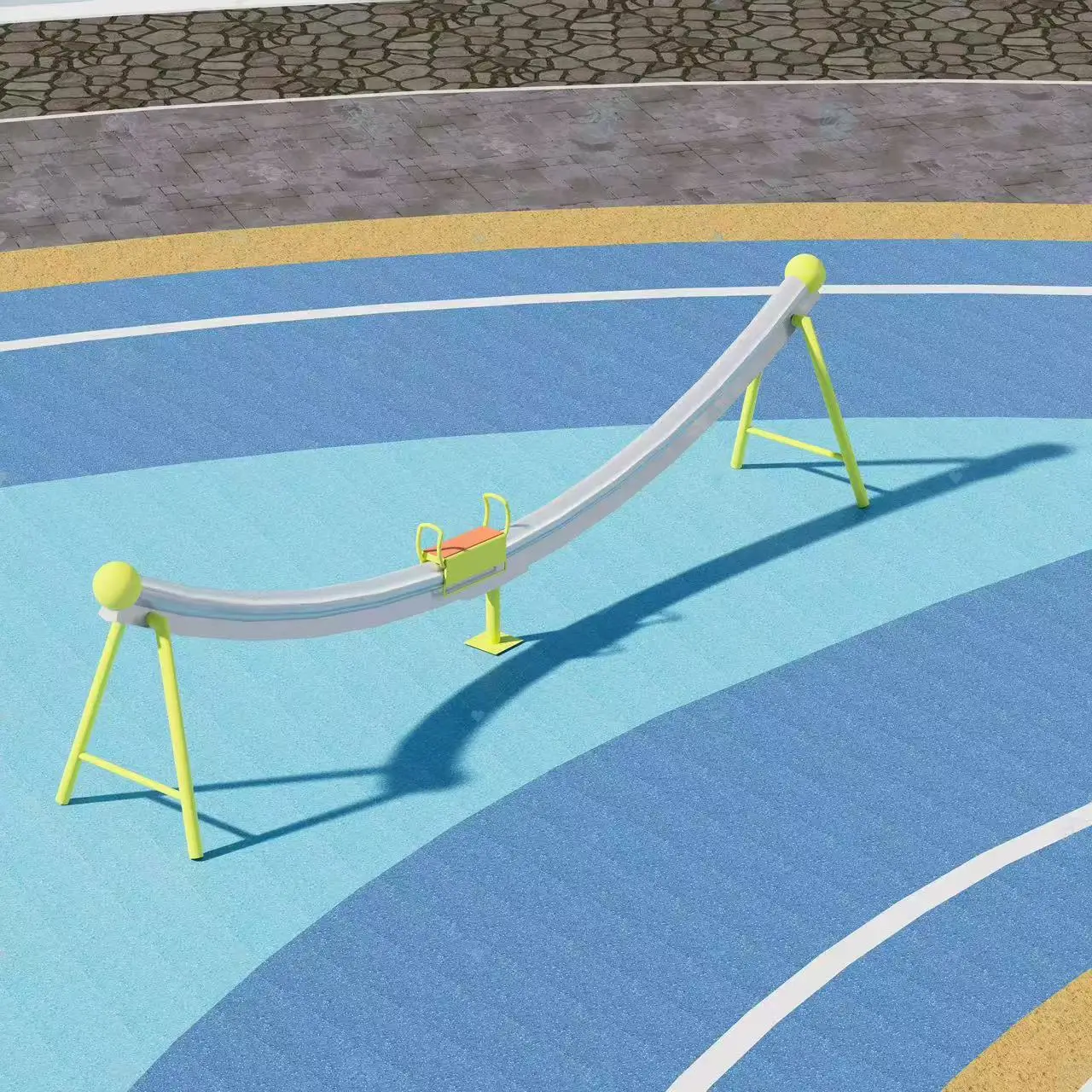 kids manual monorail zipline6