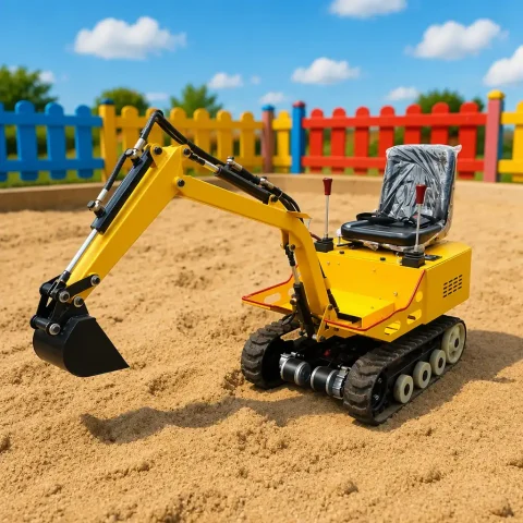 kids mini electric crawler excavator