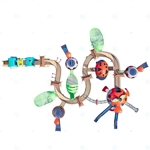 large themed adventure play complex6