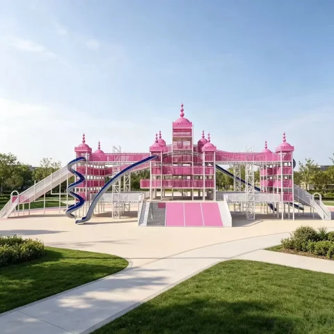 moroccan castle playground