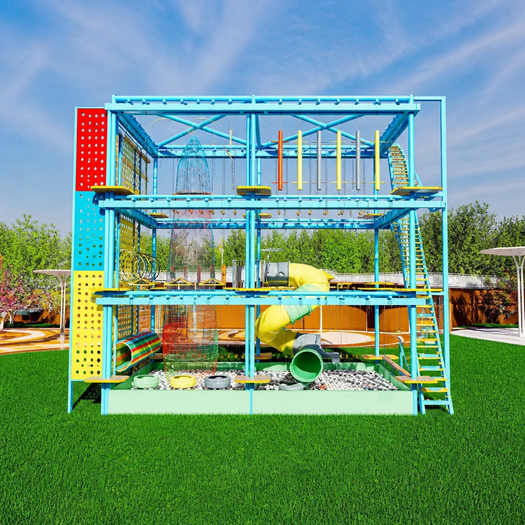 multi storey climbing set3